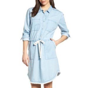 Lightwash Denim Longsleeve Dress